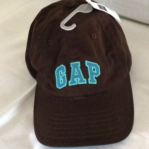 Brown Gap baseball cap with blue and green accents